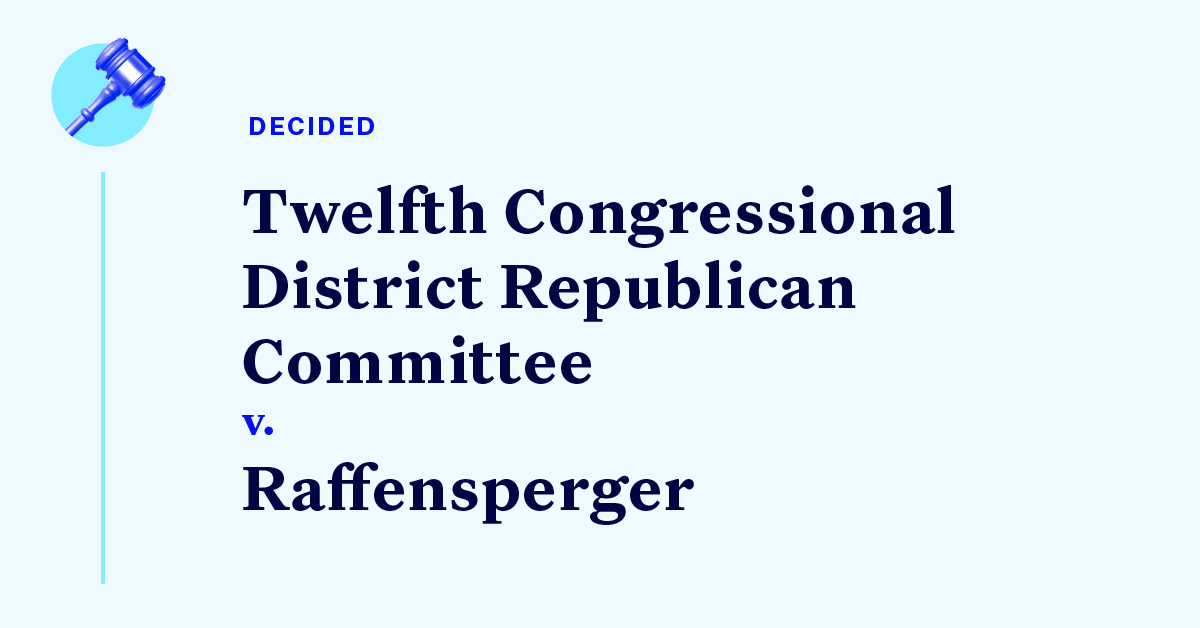 Court Cases Runoff Election Challenge 2 Democracy Docket