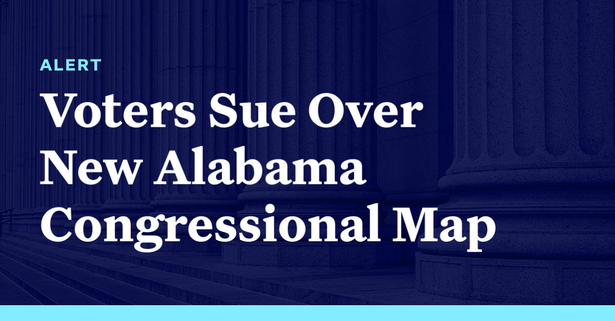 Voters Sue Over New Alabama Congressional Map - Democracy Docket