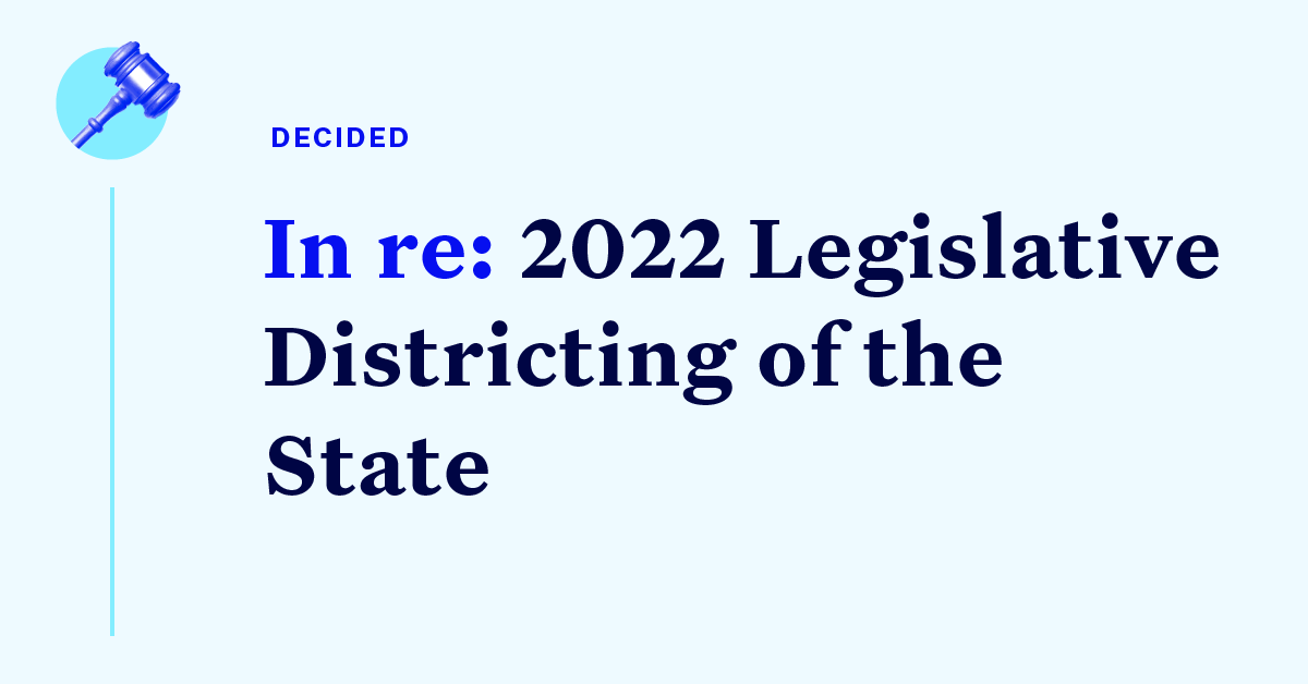 Court Cases Maryland Legislative Redistricting Challenges Democracy