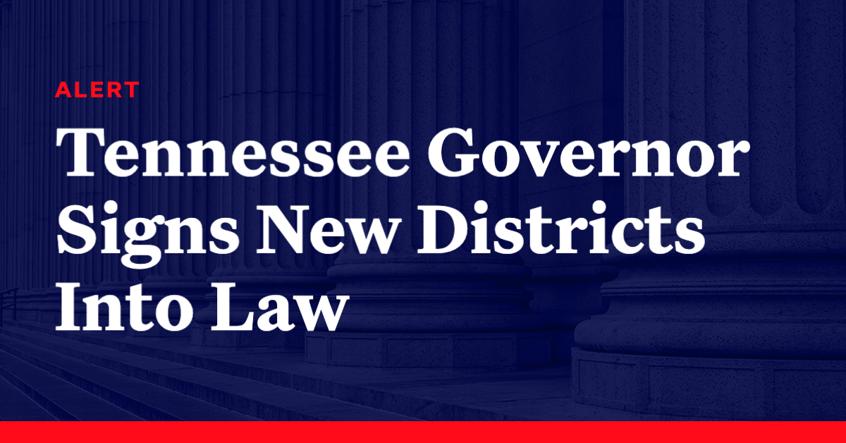 Tennessee Governor Signs New Districts Into Law - Democracy Docket