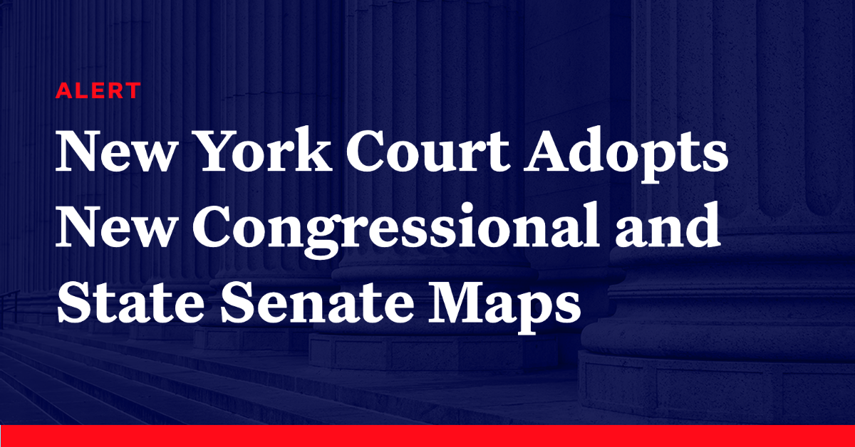 New York Adopts Court-drawn Congressional and State Senate Maps ...