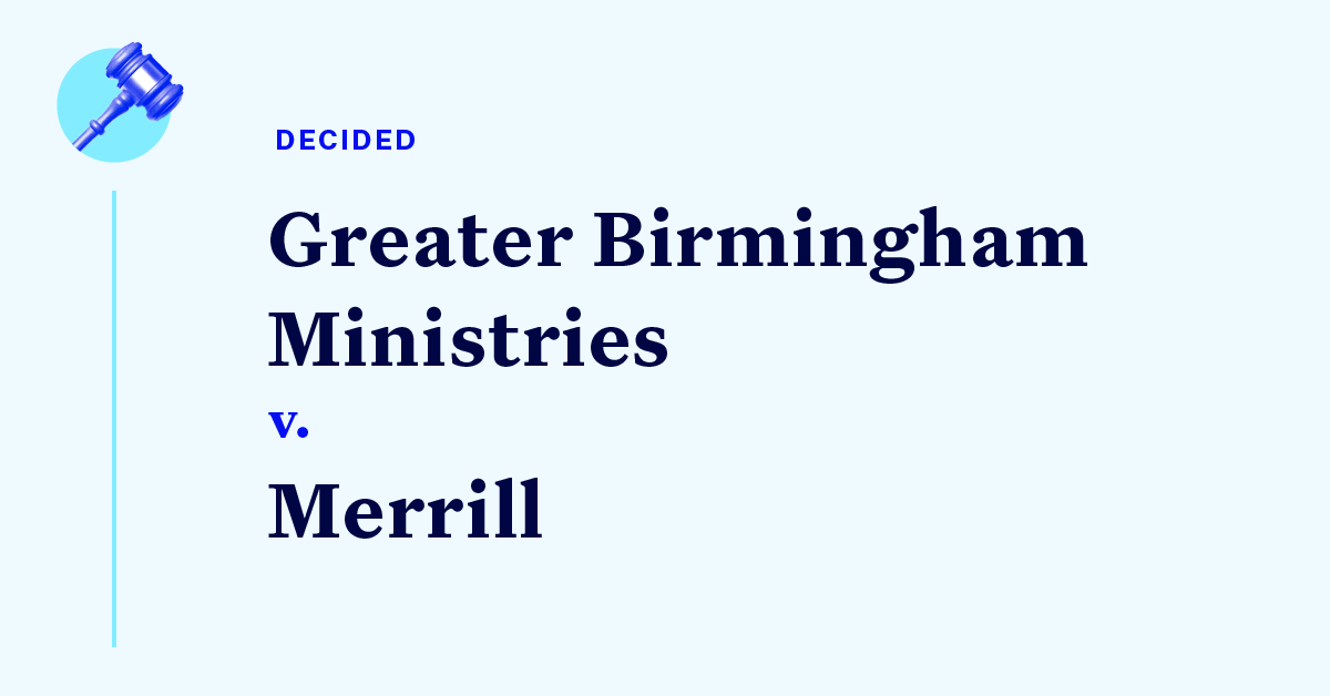 Court Cases Alabama Voter Purge NVRA Challenge Democracy Docket