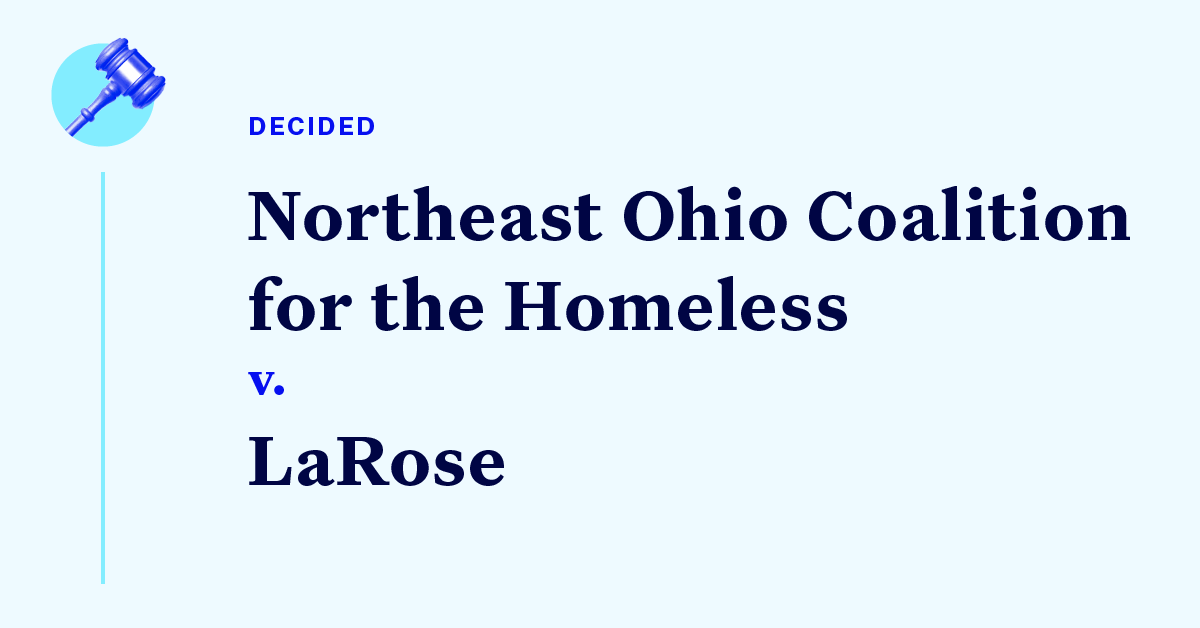 Court Cases Ohio H.B. 458 Challenge Democracy Docket