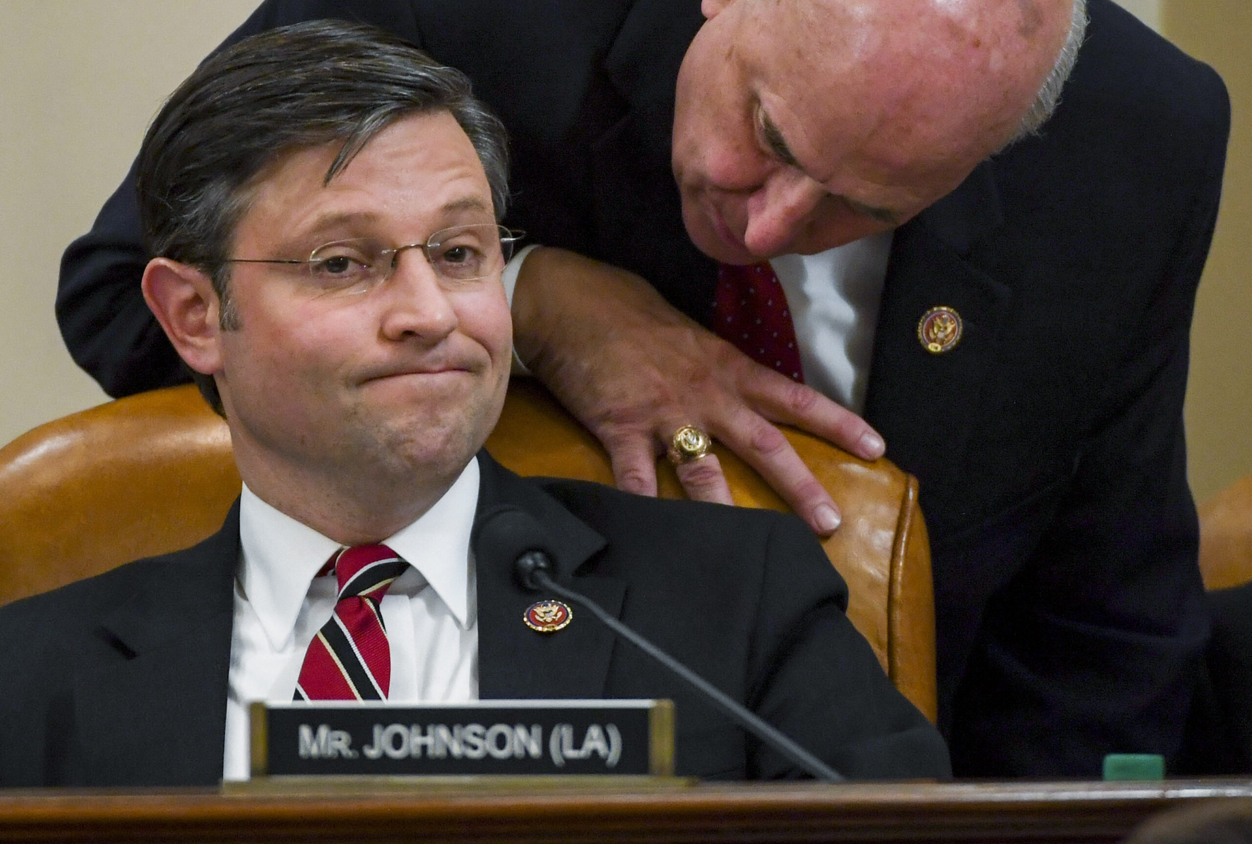 Trump ally Mike Johnson elected House speaker three weeks after