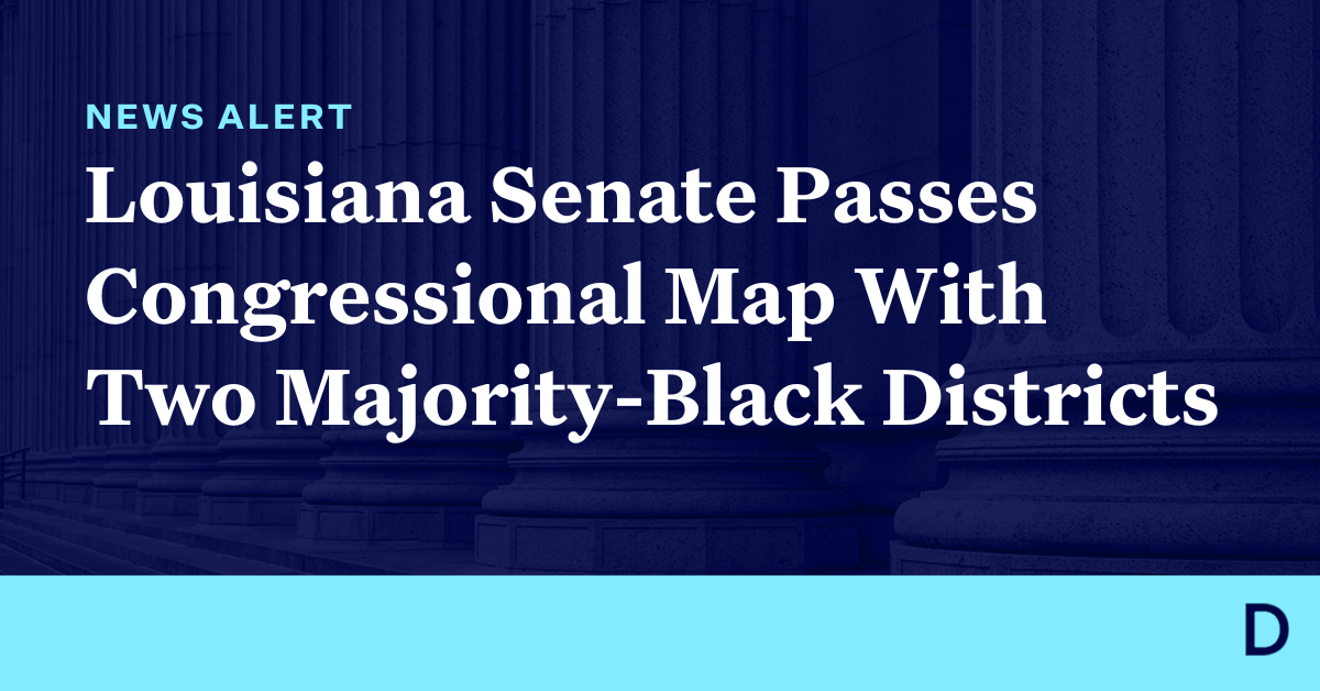 Louisiana Senate Passes Congressional Map With Two MajorityBlack