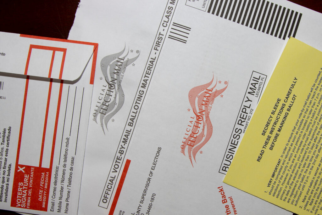 Mail in ballot for 2020 Primary (Adobe Stock)