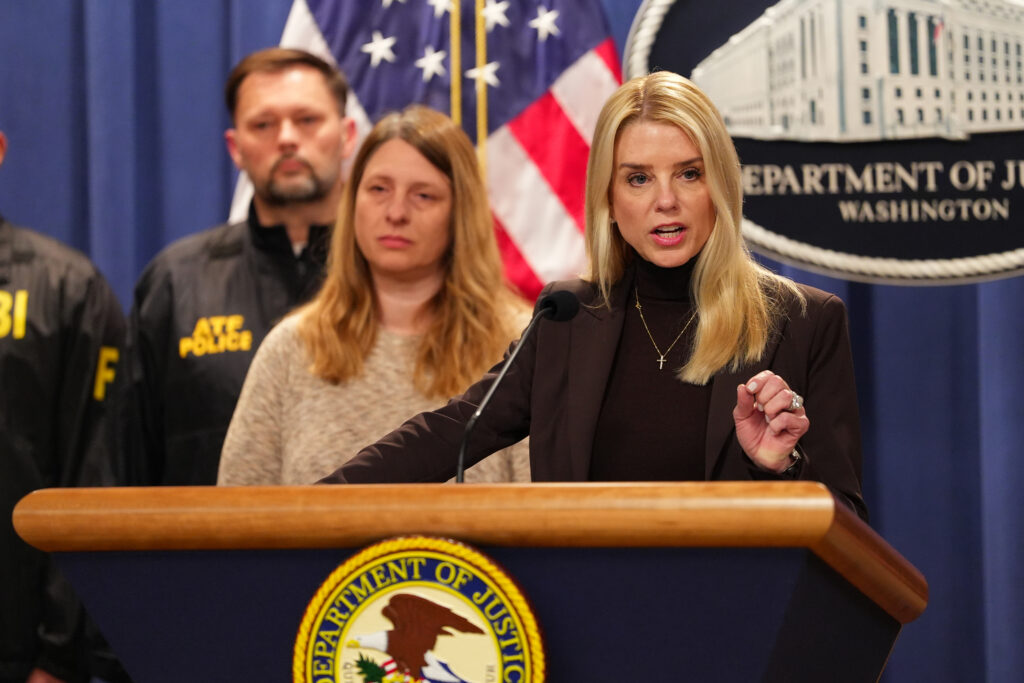 Attorney General Pam Bondi.