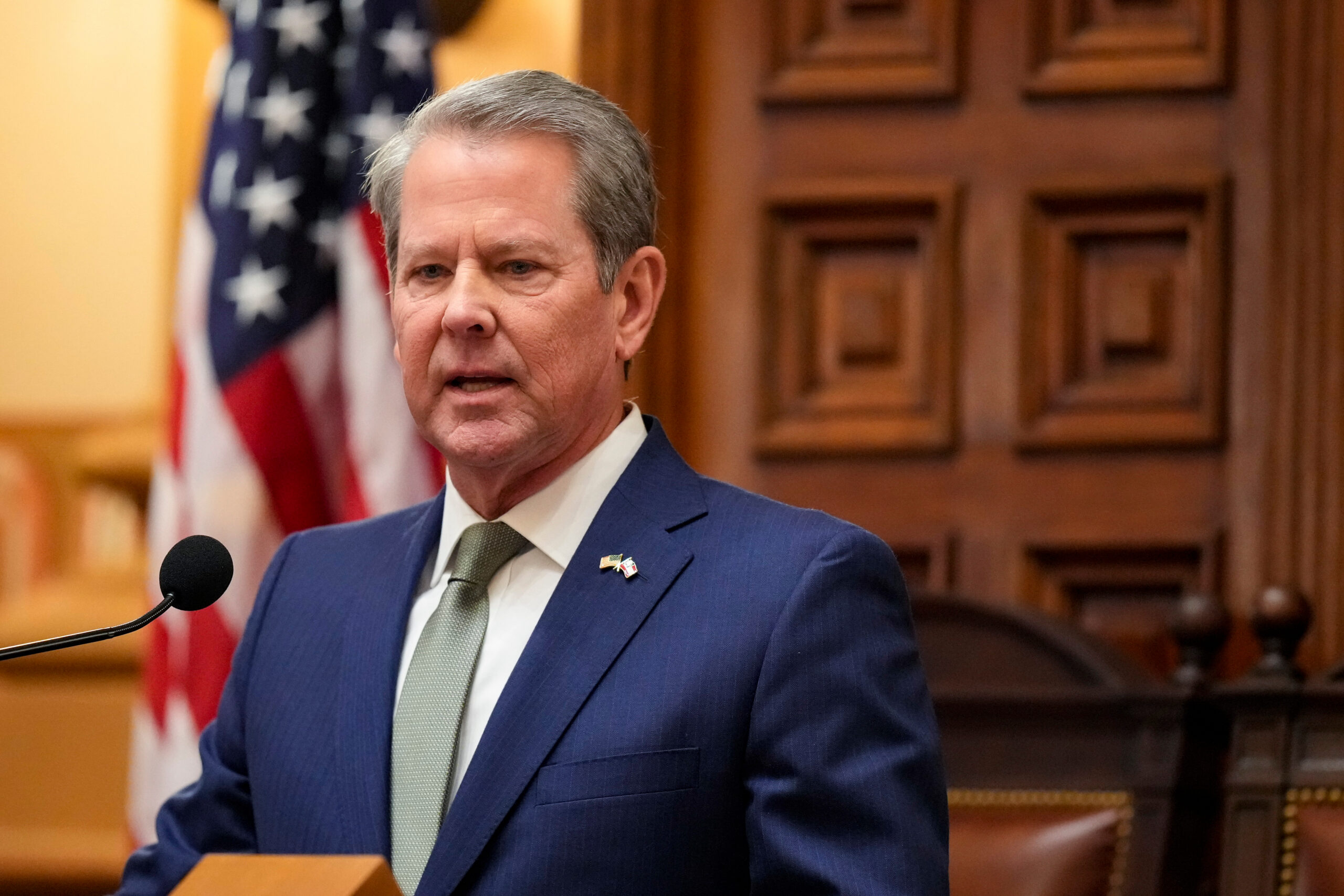 Georgia governor calls for Republicans to gerrymander maps ahead of 2028 elections