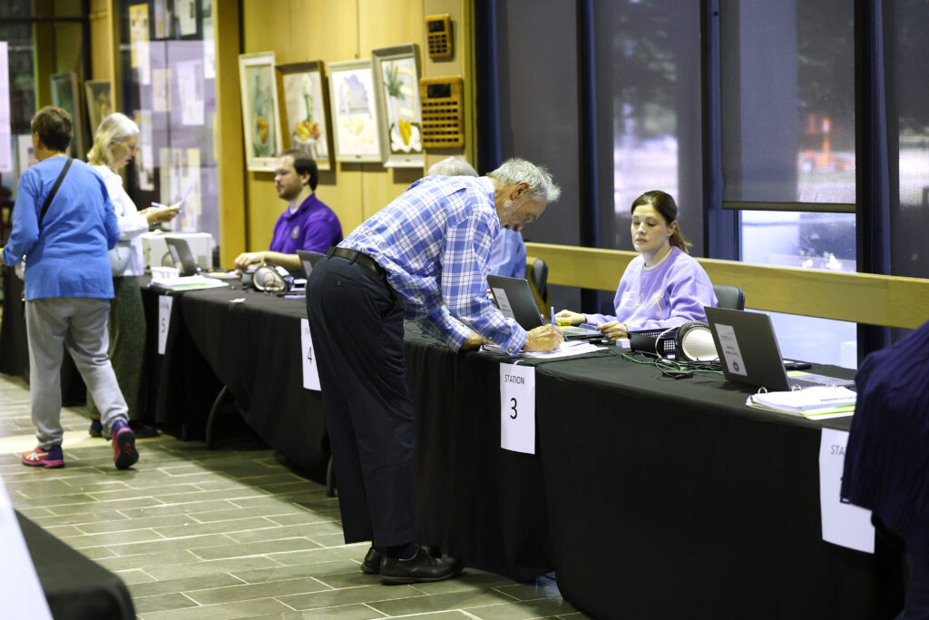 Voters at an early voting cite at the Louisiana State Archives on May 02, 2026, in Baton Rouge. (Photo: Tyler Kaufman/Getty Images)