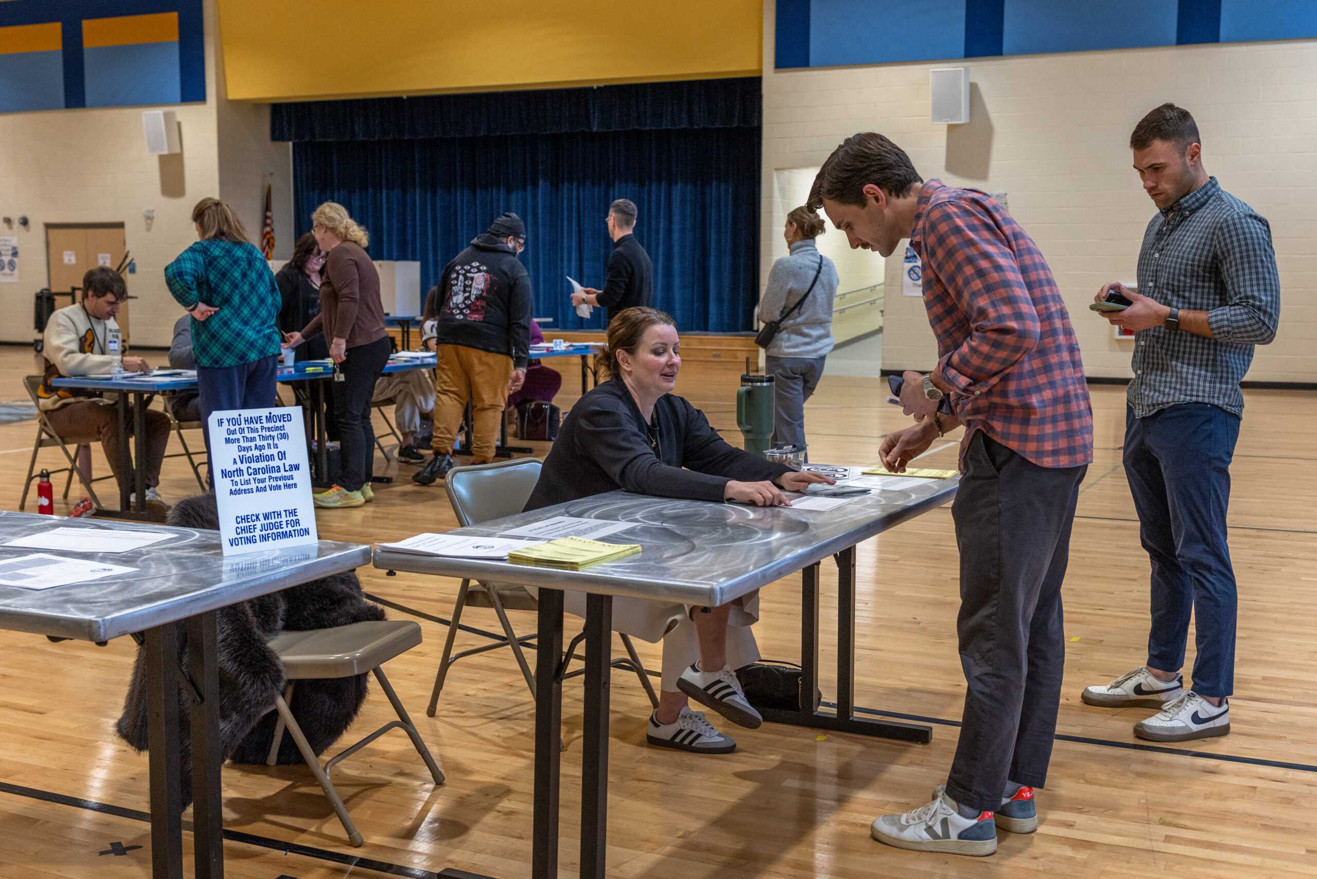 North Carolina Republicans want to ban election officials from promoting voting