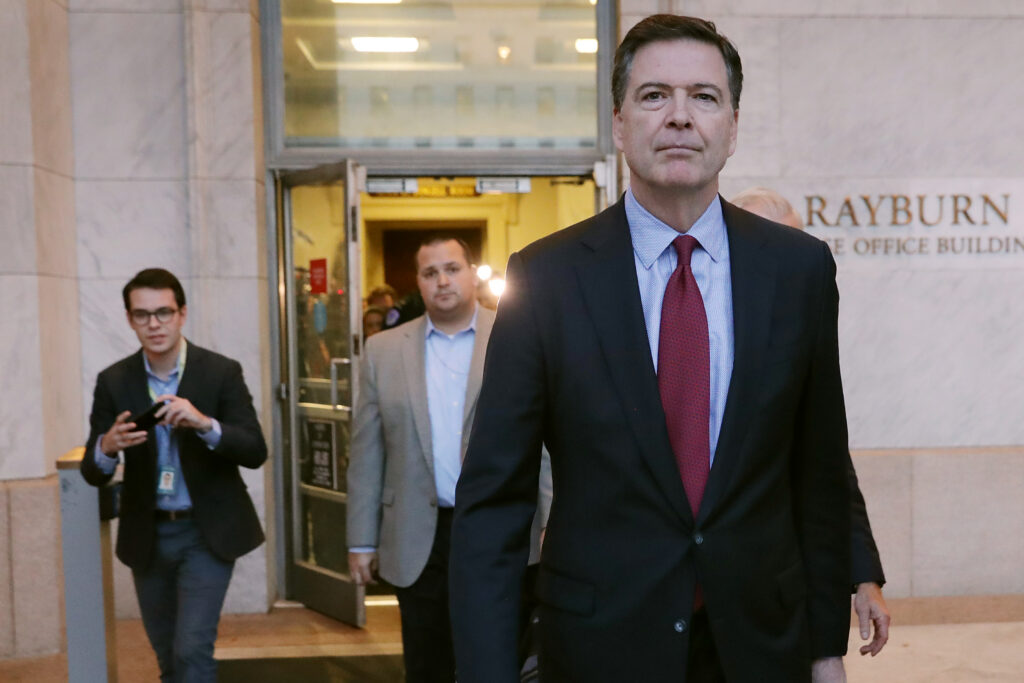 Former FBI Director James Comey on Capitol Hill in December 2018 in Washington, D.C. (Photo: Chip Somodevilla/Getty Images)