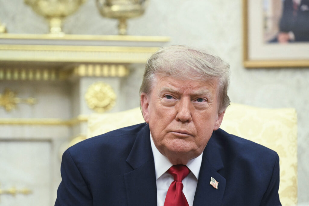 President Trump in the Oval Office in Washington, D.C., on July 14, 2026. (Photo: Saul Loeb/AFP via Getty Images)