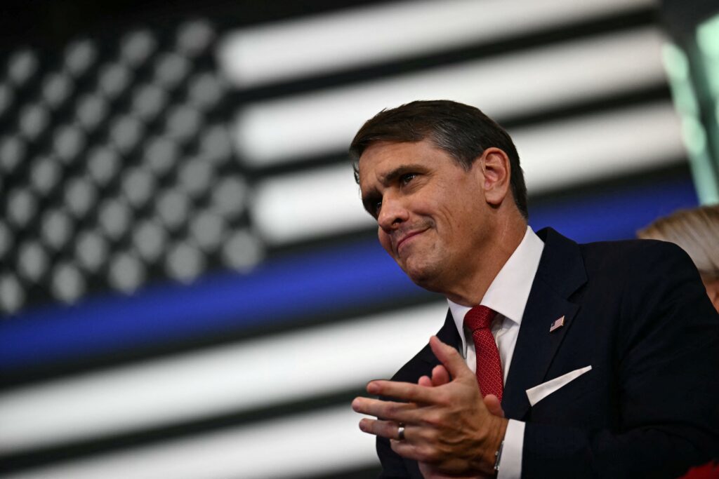 U.S. Attorney General Todd Blanche at the Nassau County Police Academy Center for Training and Intelligence in Garden City, New York, on Aug. 14. (Photo: Kent Nishimura/AFP via Getty Images)