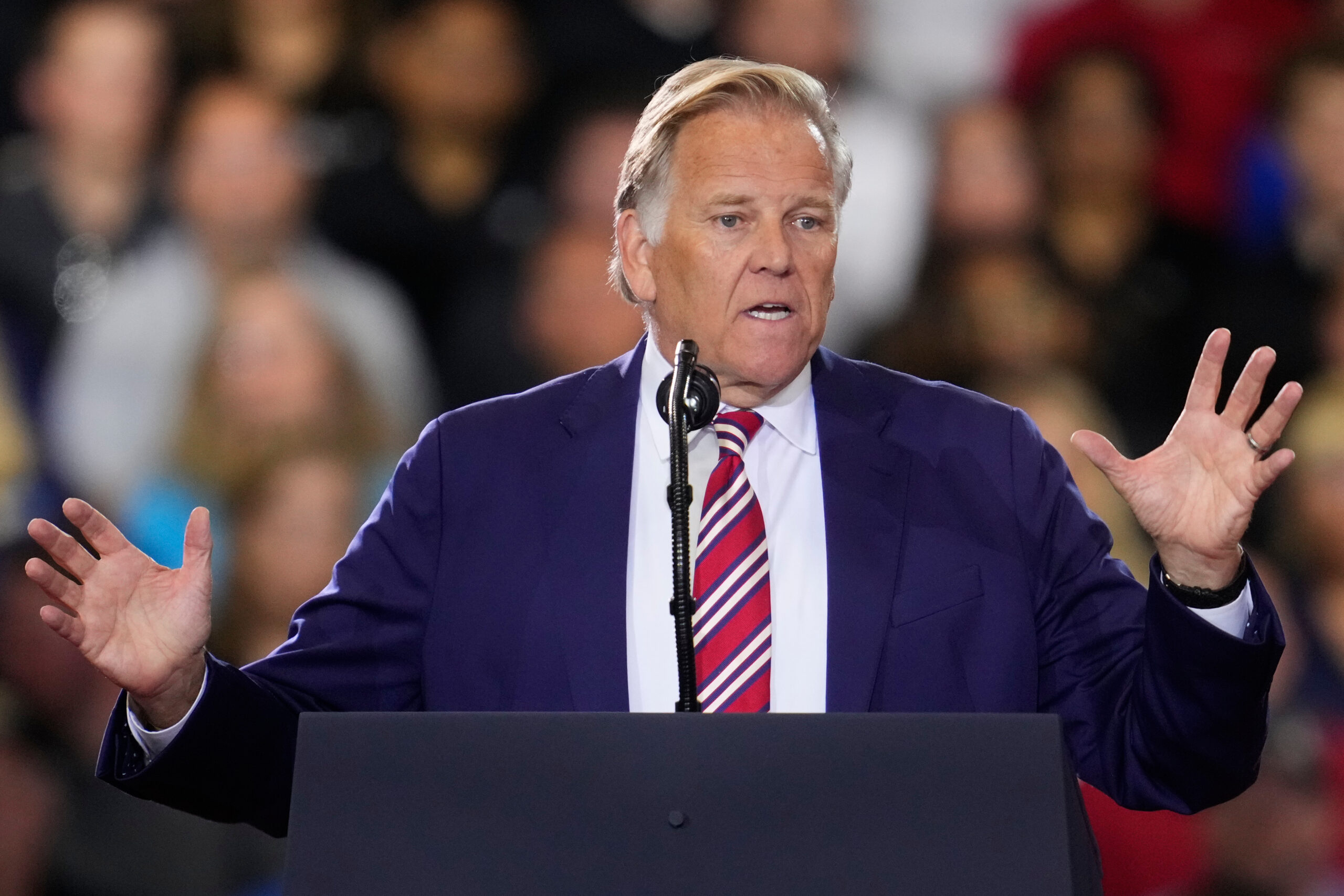 In 2021 Mike Rogers Called Trump's Election Lies 'Third World Dictatorship' Behavior. Now He Tells Them Himself.