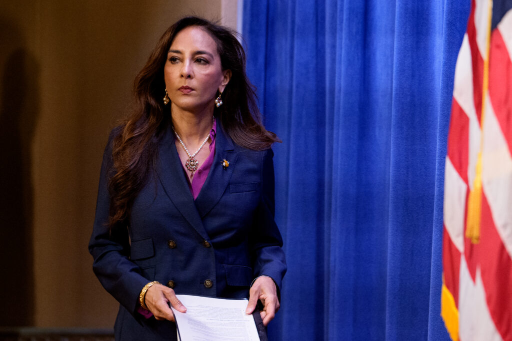 Assistant Attorney General for Civil Rights Harmeet Dhillon at the Justice Department in September 2025 in Washington, D.C. (Photo: Andrew Harnik/Getty Images)