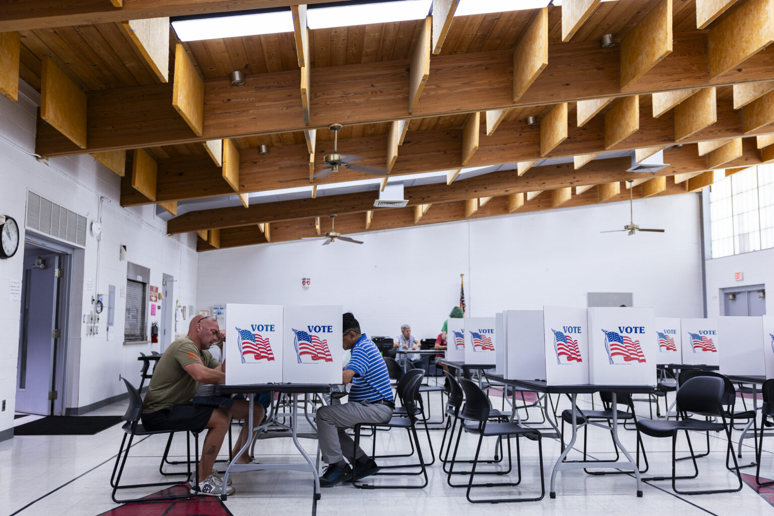 Wlection As Michigan starts early voting, election deniers attack the process ...