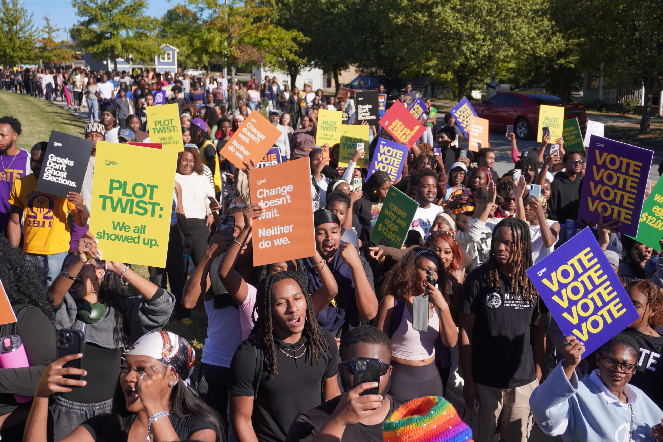 North Carolina early voting begins, with students targeted by ...